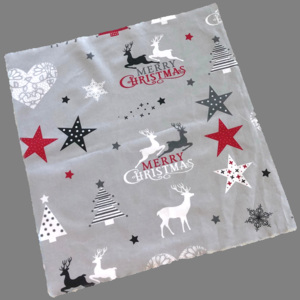 Vianočný obrus Christmas STAR grey 40x40 cm