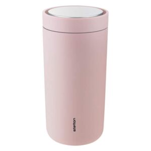 Stelton Termohrnček To Go Click, 0,4 l, soft rose