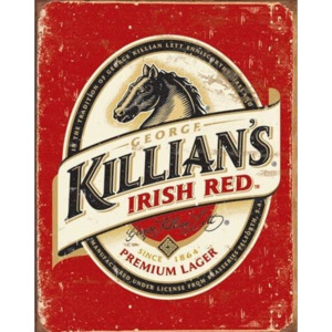 Plechová ceduľa Killian's Beer Logo, (30 x 42 cm)