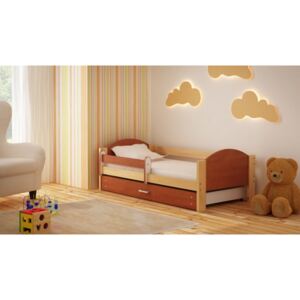 Detská posteľ Borek 160/80 cm zo zásuvkou calvados