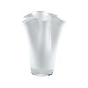 Váza WAVE OL00229 biela H18cm