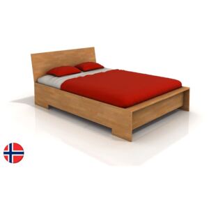 Manželská posteľ 160 cm Naturlig Lekanger High (buk) (s roštom). Vlastná spoľahlivá doprava až k Vám domov