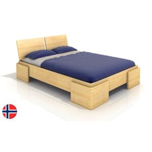 Manželská posteľ 200 cm Naturlig Jordbaer High (borovica) (s roštom). Vlastná spoľahlivá doprava až k Vám domov
