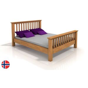 Manželská posteľ 180 cm Naturlig Leikanger (buk) (s roštom). Vlastná spoľahlivá doprava až k Vám domov