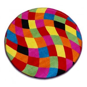 Detský kusový koberec Nemo viacfarebný kruh, Velikosti 80cm