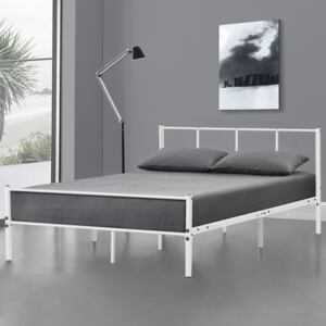 [en.casa] Kovová posteľ »Laos« AADB-1750 120x200 cm biela