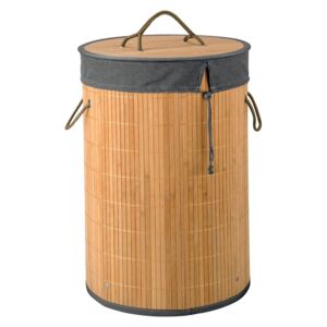 AQUAPUR® Bambusový kôš na bielizeň, 42 l (prírodná), prírodná (100303492)