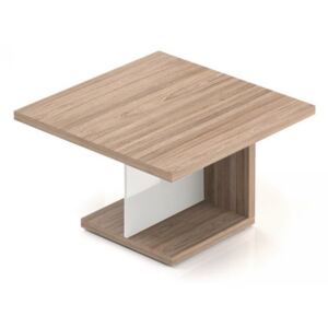 Rauman Konferenčný stôl Lineart 120 x 120 cm brest svetlý / biela