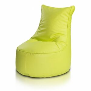 Ecopuf Ddetský MINI sedací vak ECOPUF - SEAT S - ekokoža E16 - Svetlo zelená