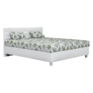 Manželská posteľ 180 cm Blanár Spa (biela) (s roštami a matracmi Alena). Akcia -14%. Vlastná spoľahlivá doprava až k Vám domov