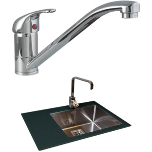 Sink Solution Set W39 X Line + Mya, chróm