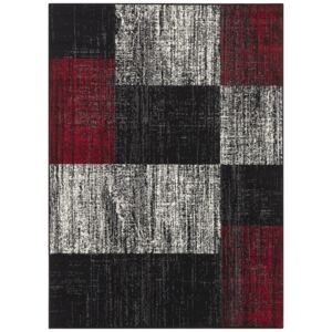 Mujkoberec Original Kusový koberec 104311 Black/Red - 80x150 cm