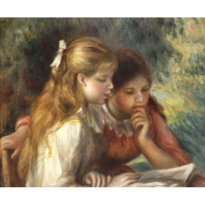 Reprodukcia, Obraz - The Reading, c.1890-95, Pierre Auguste Renoir