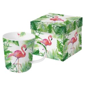 Hrnček v krabičke Tropical Flamingo - 0,3L