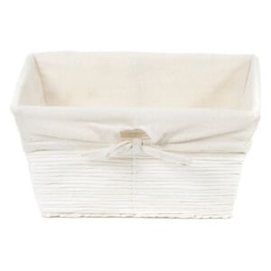 Biely úložný papierový košík Compactor Kimo Paper Basket, 26 x 14 cm