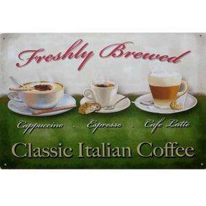 Retro Cedule Ceduľa Classic Italian Coffee