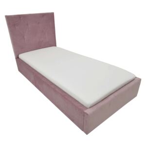GM Čalúnená posteľ Gloria 200x90 - ružová