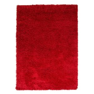 Červený koberec Flair Rugs Cariboo Red, 60 × 110 cm