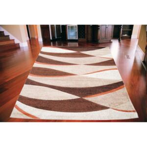 Kusový koberec Heria hnedý, Velikosti 100x180cm