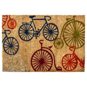 Home Elements Kokosová rohožka Bicykle, 40 x 60 cm