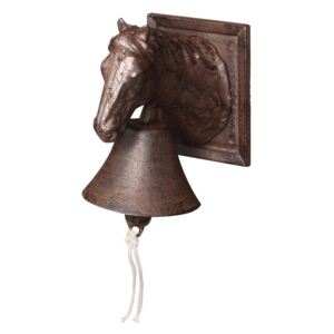 Esschert design Liatinový zvonček Kôň - 12 * 17 * 19cm