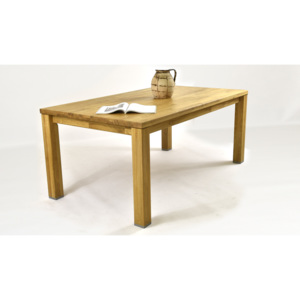 Drevený dubový stôl do jedálne 180 x 76 x 100 , alexandra 61