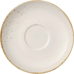 Villeroy & Boch Vivo Stone Ware White podšálka k šálke na bielu kávu, Ø 17,5 cm