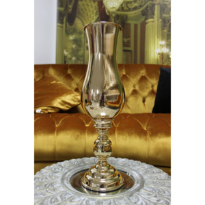 Zlatá luxusná váza 49 cm