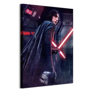 Obraz na plátne Star Wars The Last Jedi (Kylo Ren Rage) 60x80cm WDC100187