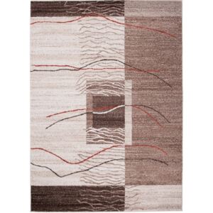 Kusový koberec Feder hnedý, Velikosti 80x150cm