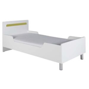 JR Jednolôžková posteľ Kala 200x90 cm Farba: Biela/zelená