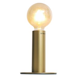 Zlatá stolná lampička Denmark gold - Ø 4.5 * 16cm / E27