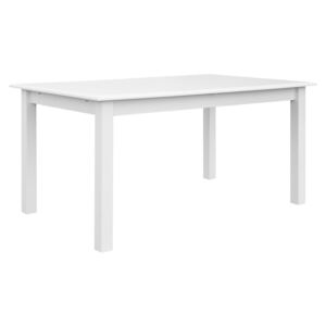 Nábytok Provence Jedálenský stôl Belluno Elegante, rozkladací, biely, masív, borovica