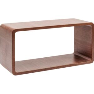 Konferenčný stolík z orechového dreva Kare Design Cube