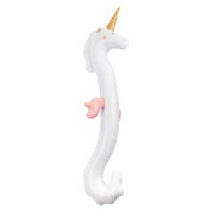 Biely nafukovací jednorožec Sunnylife Seahorse Unicorn