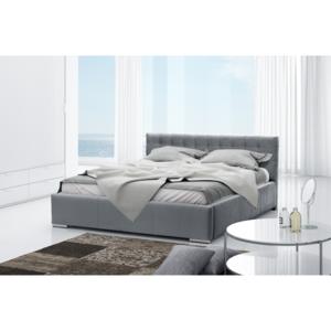 Čalúnená posteľ VENTO + matrac COMFORT, 120x200, madryt 1100