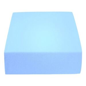 Jersey plachta svetlo modré 140x200 cm