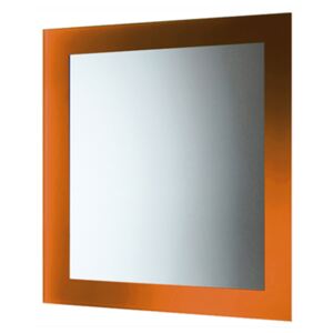 Zrkadlo na zavesenie 7800/67 oranžové MAINE