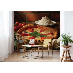 Fototapeta GLIX - Italian Food Restaurant Pizza + lepidlo ZADARMO Vliesová tapeta - 312x219 cm