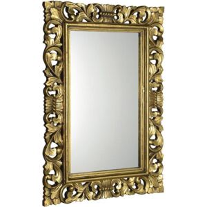 SAPHO - SCULE zrcadlo v rámu, 80x120cm, zlatá (IN316)