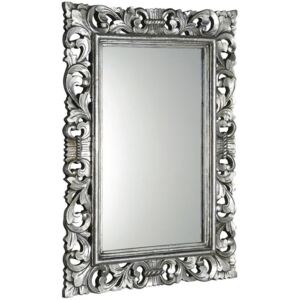SAPHO - SCULE zrcadlo v rámu, 80x120cm, stříbrná (IN308)