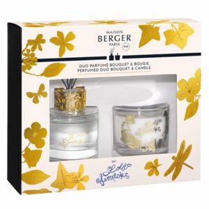 Maison Berger Paris darčekové balenie Lolita Lempicka - aróma difuzér a vonná sviečka, transparentná