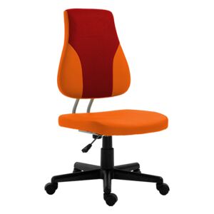 Tempo Kondela Detská rastúca stolička, oranžová/červená, RANDAL