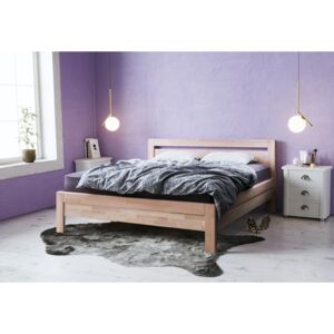 Celomasívna posteľ pre kvalitný spánok na dlhé roky Tracey, farba BO102 biela, 140x200 cm