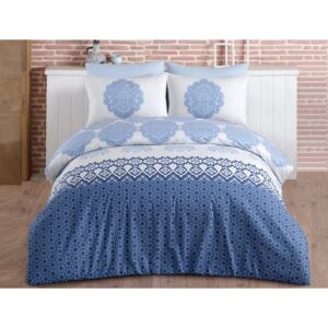 TipTrade Bavlnené posteľné obliečky Trevi Modré 140x200