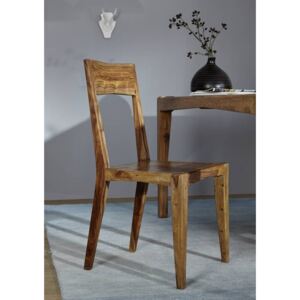 MODERNA Jedálenská stolička drevená, palisander
