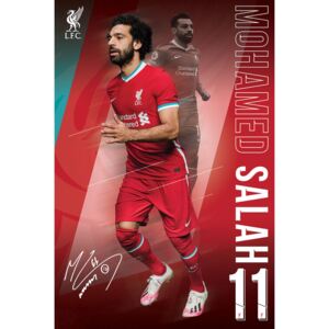 Plagát, Obraz - Liverpool FC - Salah 20/2021 Season, (61 x 91,5 cm)