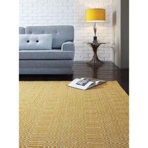 Sloan koberec 100x150cm - horčicová