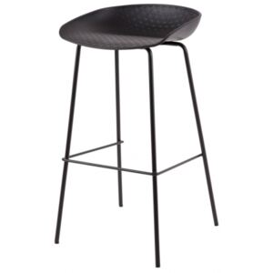 NETTASO pultová stolička 65 cm Čierna