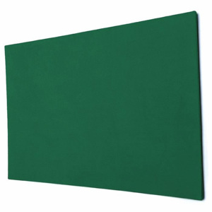 Textilná nástenka bez rámu 90 x 60 cm (zelená)